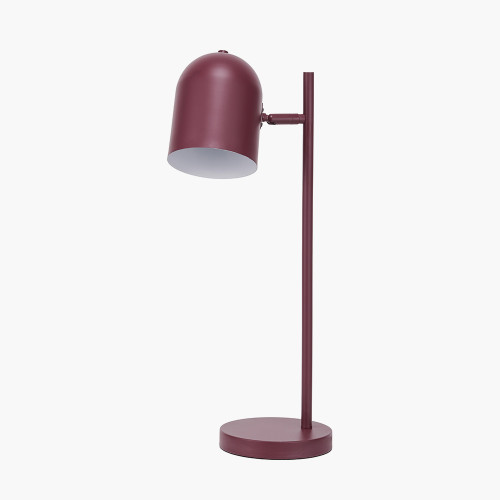 Finn Mulberry Metal Headed Table Lamp