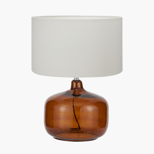 Corby Table Lamp & Henry 40cm White shade