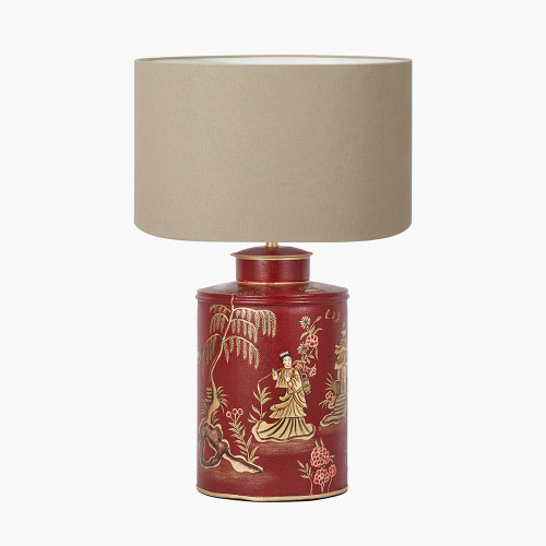 Landscape base & Henry 35cm taupe Shade