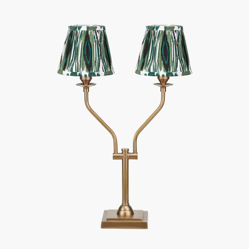 Tatiana Lamp & Izara 16cm Green Shade