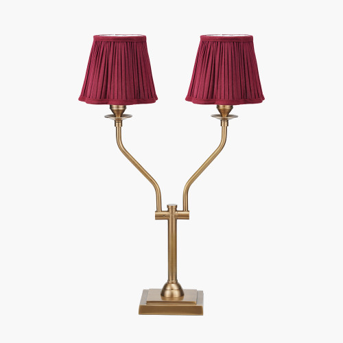 Tatiana Lamp & malia mulberry 18cm Shade