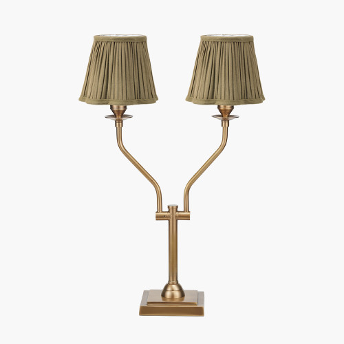 Tatiana Lamp & malia olive 18cm Shade