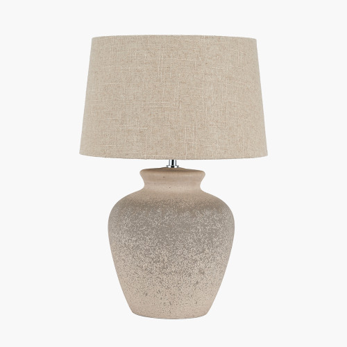 Rhone Sand Ceramic Table Lamp