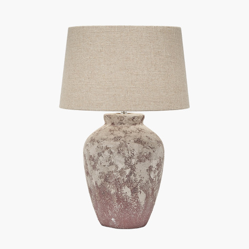 Vanda Clay Textured Ceramic Table Lamp
