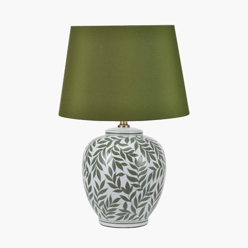 Laurel Olive Leaf Lamp/Adelaide Sage shade