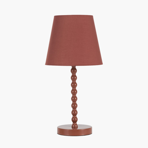 Sophia Olive Metal Bobble Table Lamp