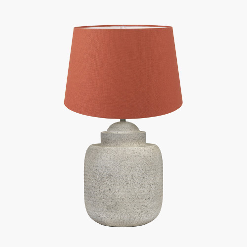 Raj Stone Gry Lamp/Winston Tobacco shade
