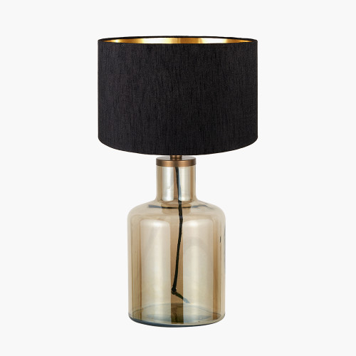 Palmo Smoke Lamp/Stellan Black shade