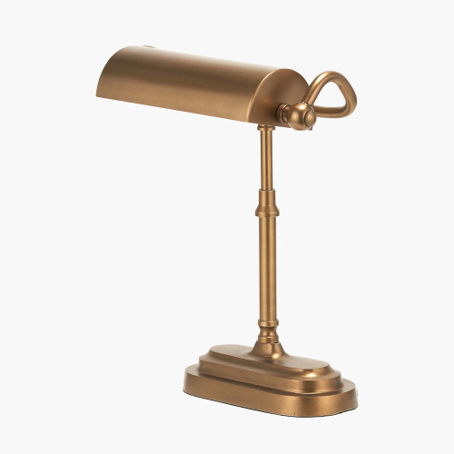 Ashford Antique Brass Bankers Table Lamp