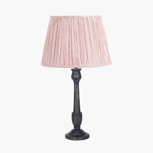 Captiva Blk Wood Base & Thiago shade