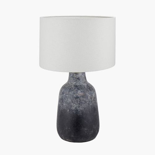 Vulcan Lamp & lino 35cm white shade
