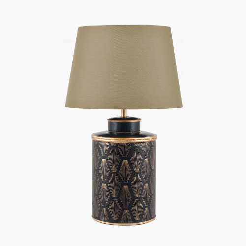Chrysler Lamp & Adelaide 40cm taupe shade