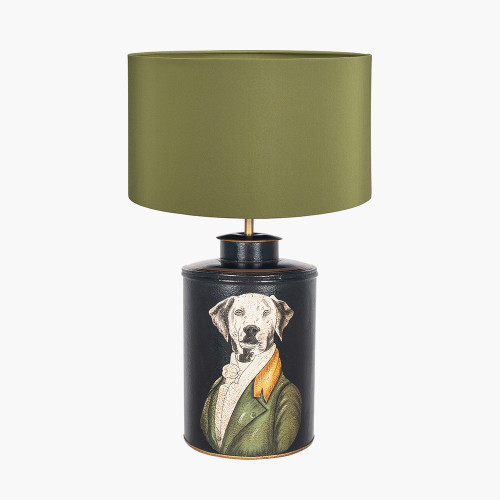Pointer Lamp/Harry 40cm Sage shade