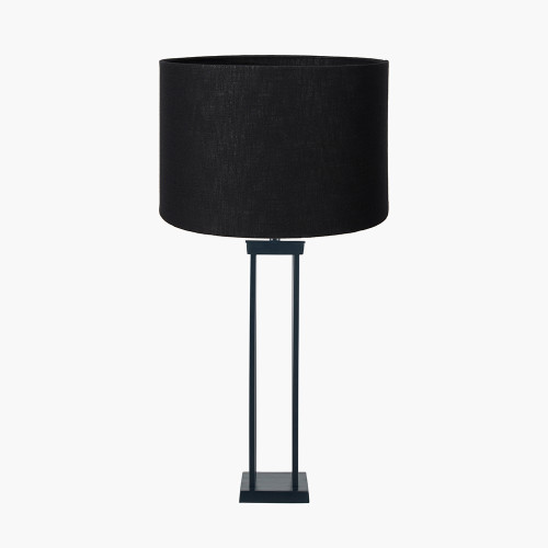 Langston Black Lamp/ Lino Black shade