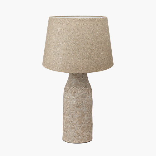 Palawan Lamp/Milos 40cm natural shade