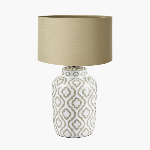 Celia Taupe Lamp & Harry 30cm Taupe shade