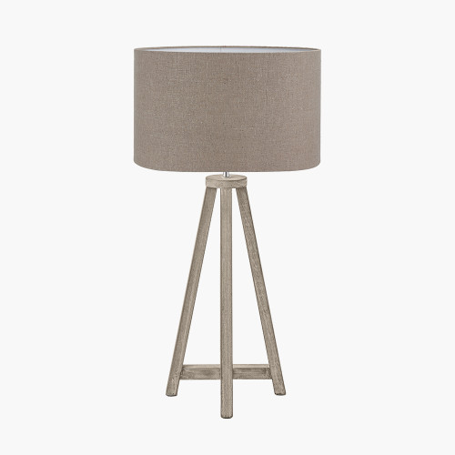 Whitby Grey table & Edward Natural Shade