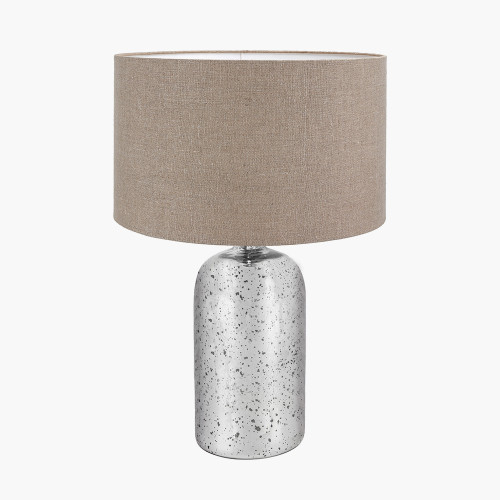 Ophelia Mercurial Lamp/edward 40cm natural shade