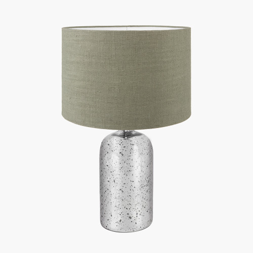 Ophelia Mercurial Lamp/edward 40cm green shade