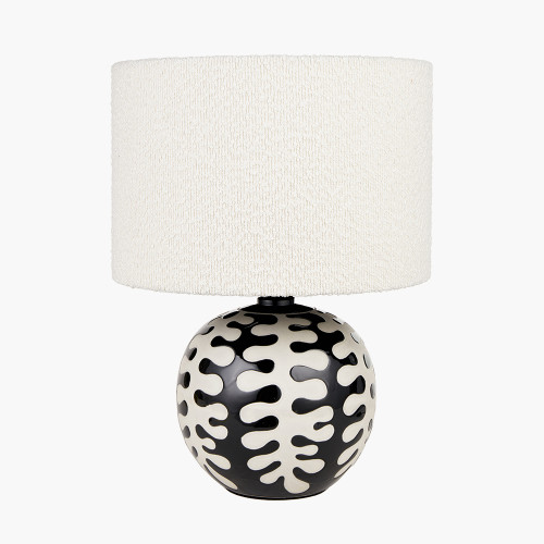 Elkorn Base & Rouen 30cm White shade