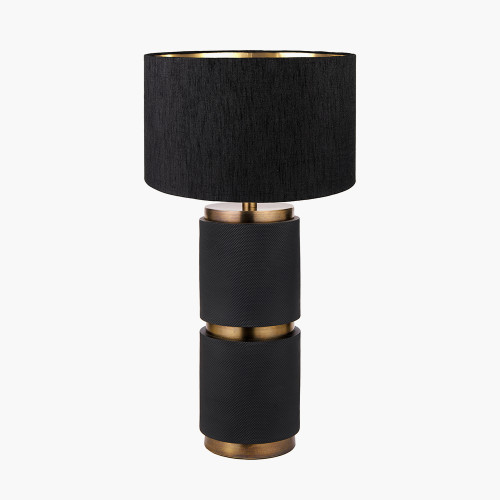 Alnico Lamp & stellan 35cm black shade