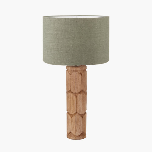 Aurelia Tall Lamp & Edward 35cm pistachio shade