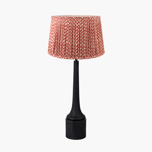 Marin Table Base & Vienna 40cm Red shade