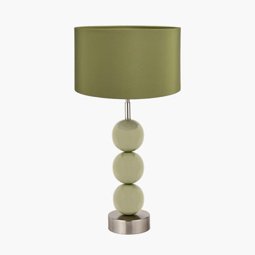Sofia Sage 3 Ball Lamp/Harry 35cm sage shade