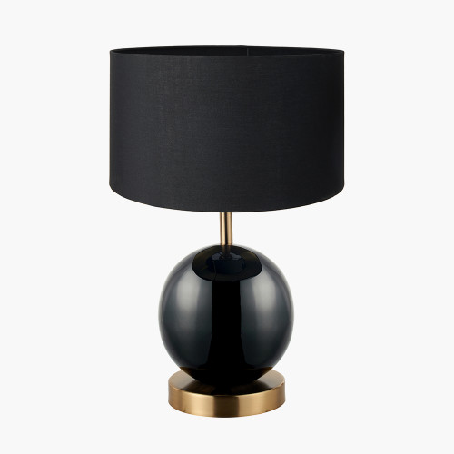 Sofia Black Lamp/Harry 35cm Black shade