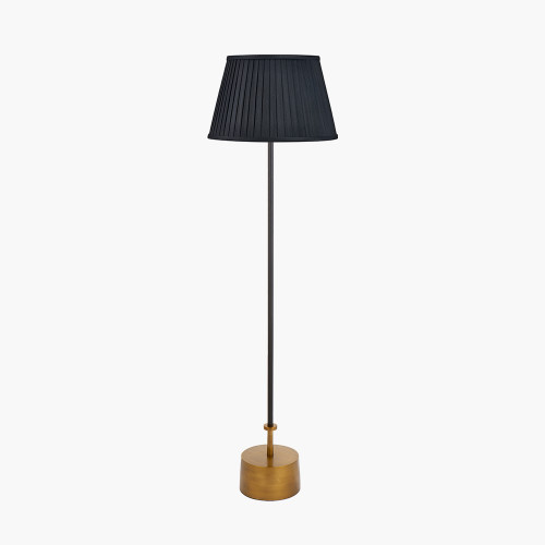 Antoine Black Lamp & Lyndon 40cm Black shade