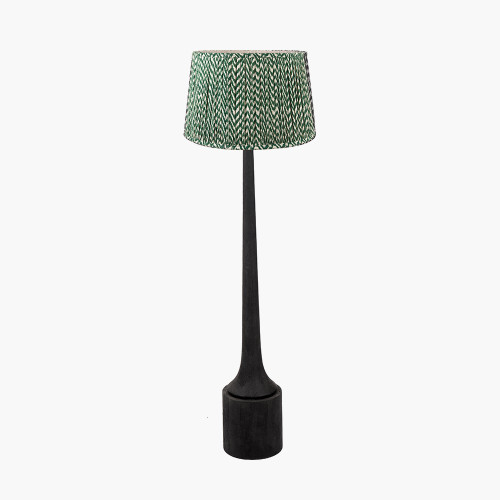 Marin Black Floor & Vienna 45cm Green shade