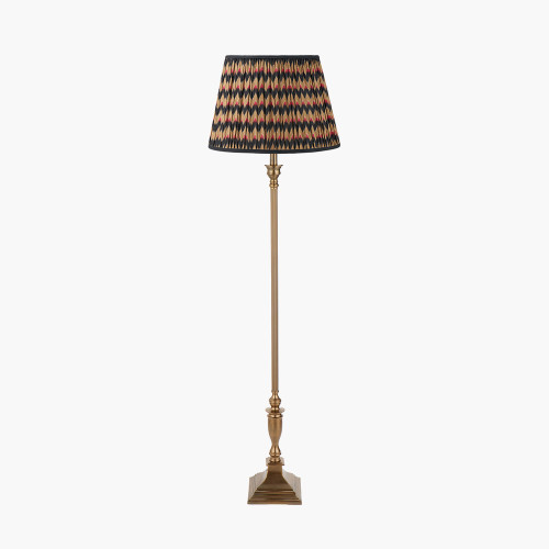 Brass Floor Lamp & athira 45cm Shade
