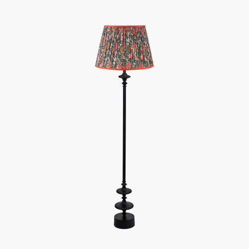 Emilio Floor Base & Floressa 45cm Red Shade