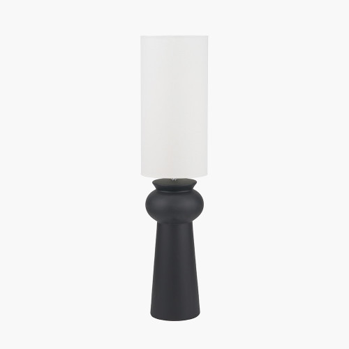 Sloane Black Ceramic Floor Lamp