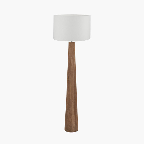 Esha Floor Lamp & Lino White Shade