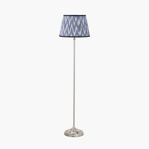 Auden Floor Lamp & Kamilah Blue Shade