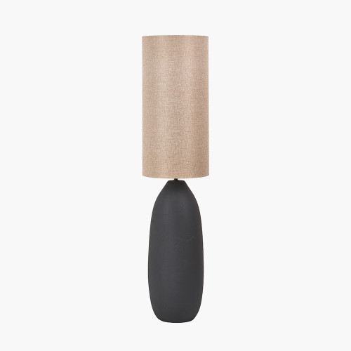 Erika Black Vintage Ceramic Floor Lamp