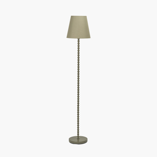 Sophia Olive Metal Bobble Floor Lamp