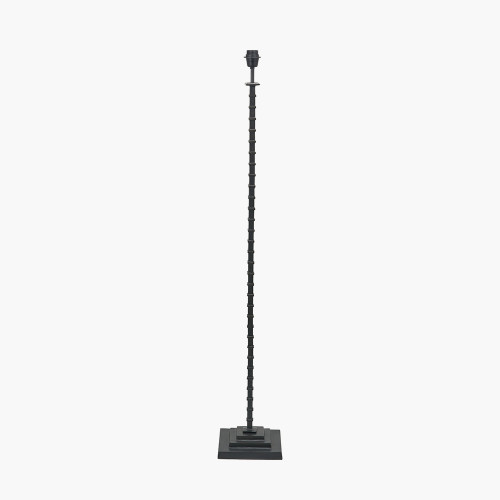 Everett Ribbed Metal Stick Floor Lamp Base