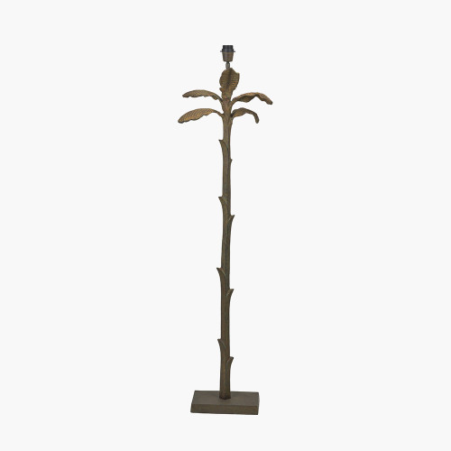 Bali Verdi Gris Palm Tree Floor Lamp Base