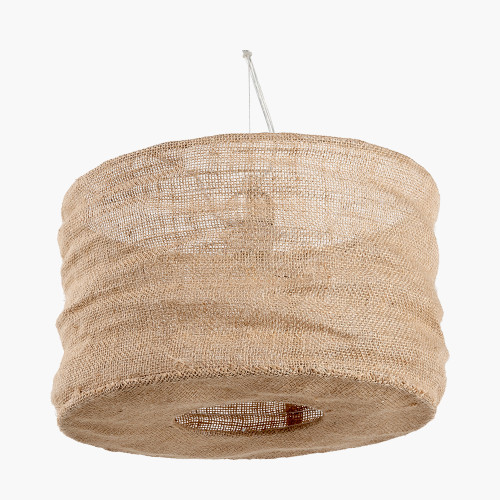 Patpong 35cm Natural Jute Non Elec Pendant