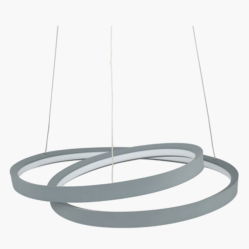 Grey LED Ring Pendant