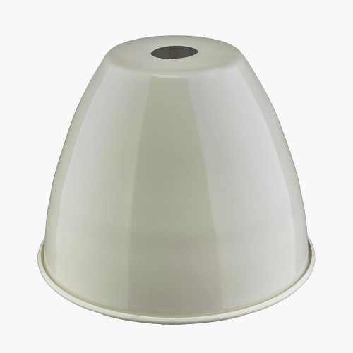 Piccolo Cream Metal Dome Pendant Shade Only