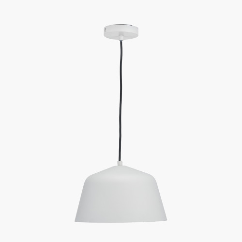 Amalie Grey Metal Retro Electrified Pendant