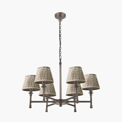 Piero Pendant & Vienna Taupe 16cm Shade