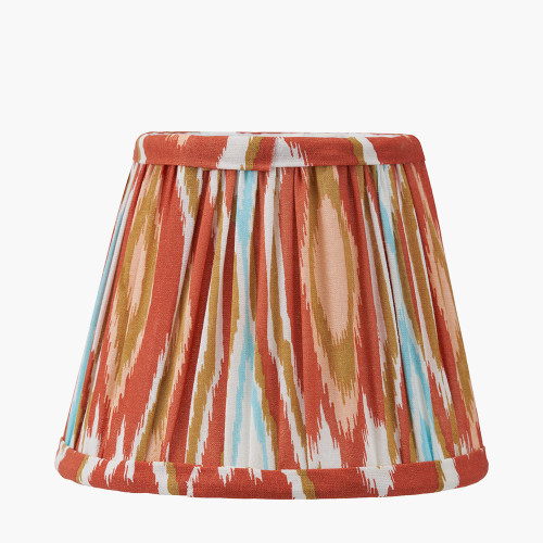 Izara 16cm Cinnamon Ikat Tapered shade