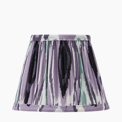 Izara 16cm Lilac Ikat Tapered shade