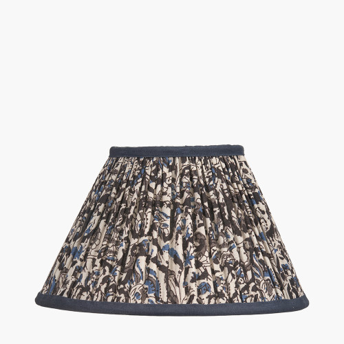 Ornella 25cm Blue Floral Shade