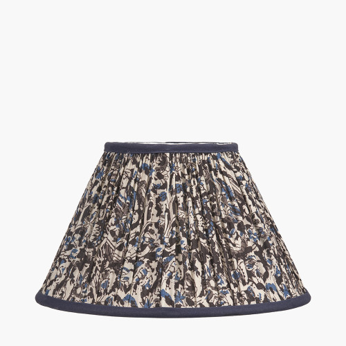Ornella 30cm Blue Floral Shade