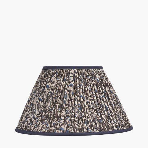 Ornella 40cm Blue Floral Shade